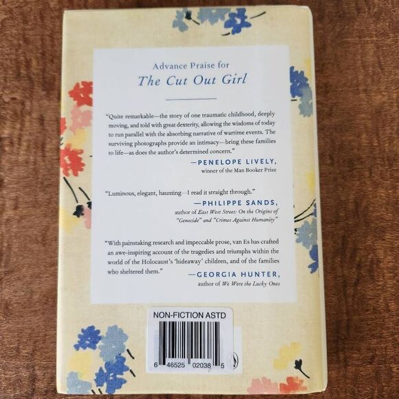 The Cut Out girl Bart Van Es true story hardback Jewish children hidden during W - Picture 5 of 5